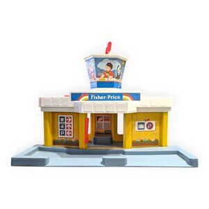 Vintage 1980 Fisher Price Little People Airport